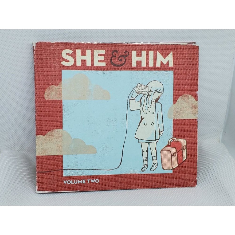 2010 She And Him Volume Two Audio CD By She And Him With Booklet No Scratches